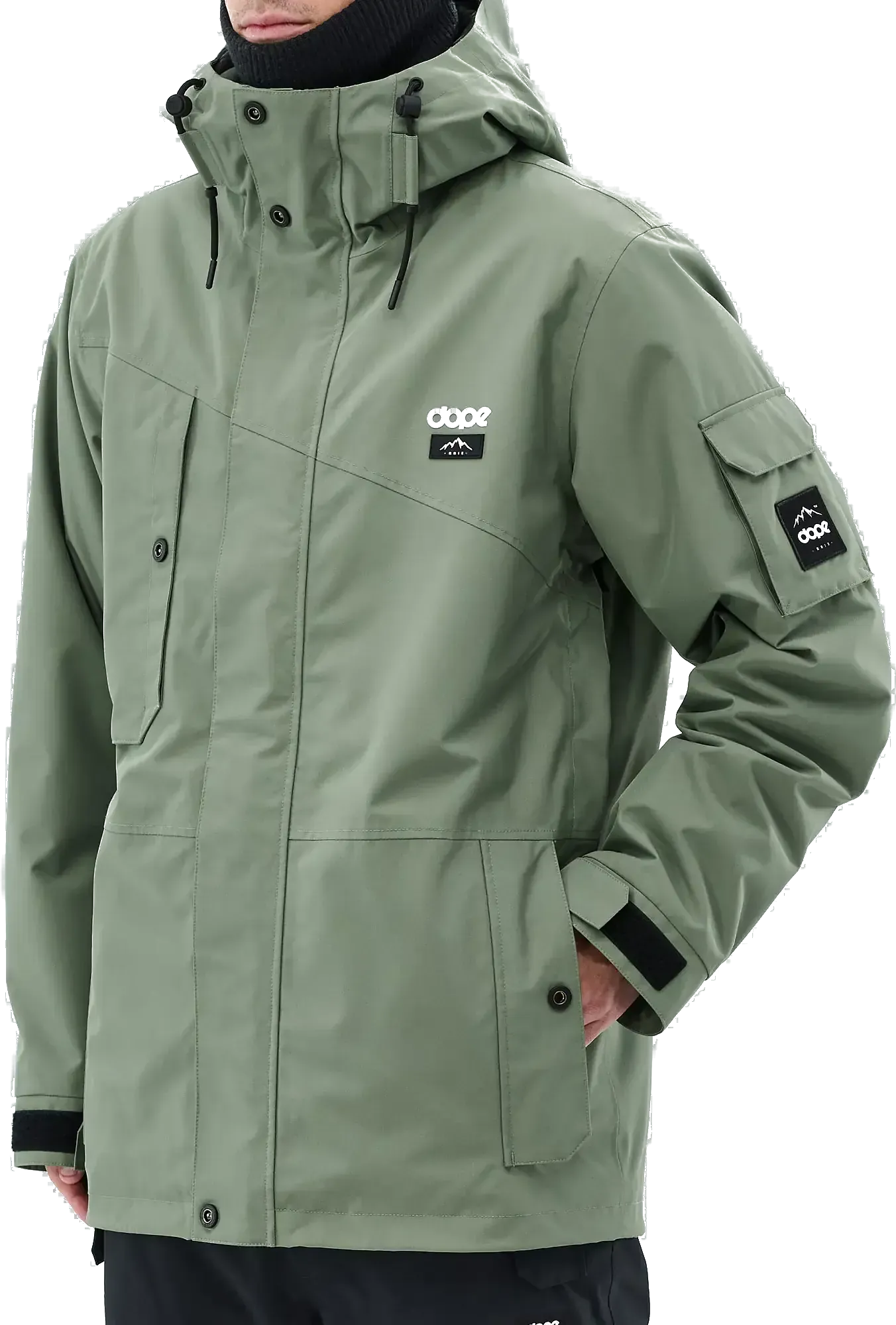 Dope Snow Men's Adept Ski Jacket, in Moss Green
