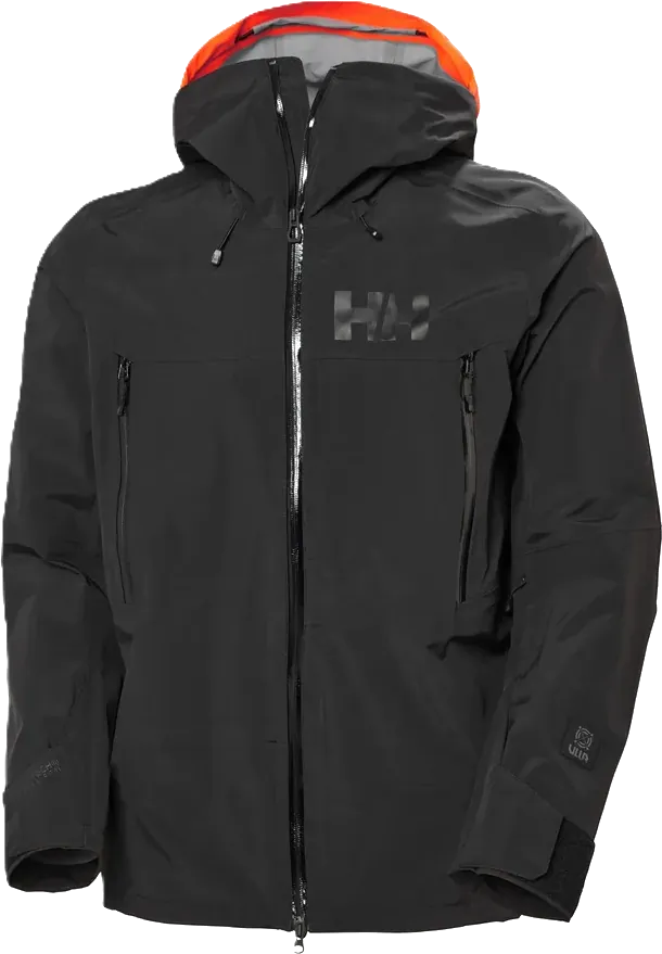 Helly Hansen Sogn Shell 2.0 Ski Jacket, men's, in Black