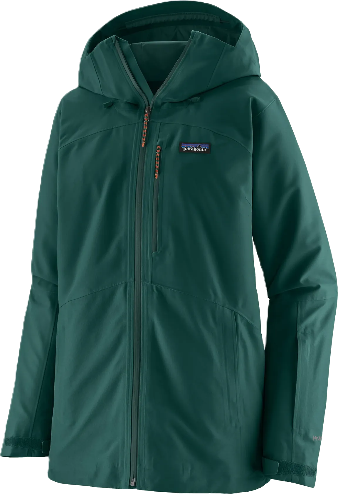 Patagonia Women's Powder Town Ski Jacket, in Conifer Green